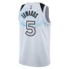 NBA Minnesota Timberwolves Trikot Anthony Edwards Nike 2024-25 City Edition Weiß Swingman - Herren